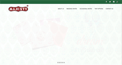 Desktop Screenshot of majestycardsonline.com